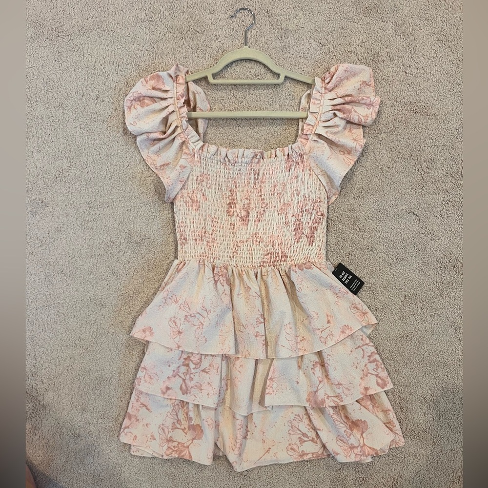 Express ruffle dress